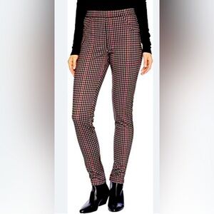 Sanctuary "Grease" Pull On Pants / Leggings Houndstooth Pattern. size L